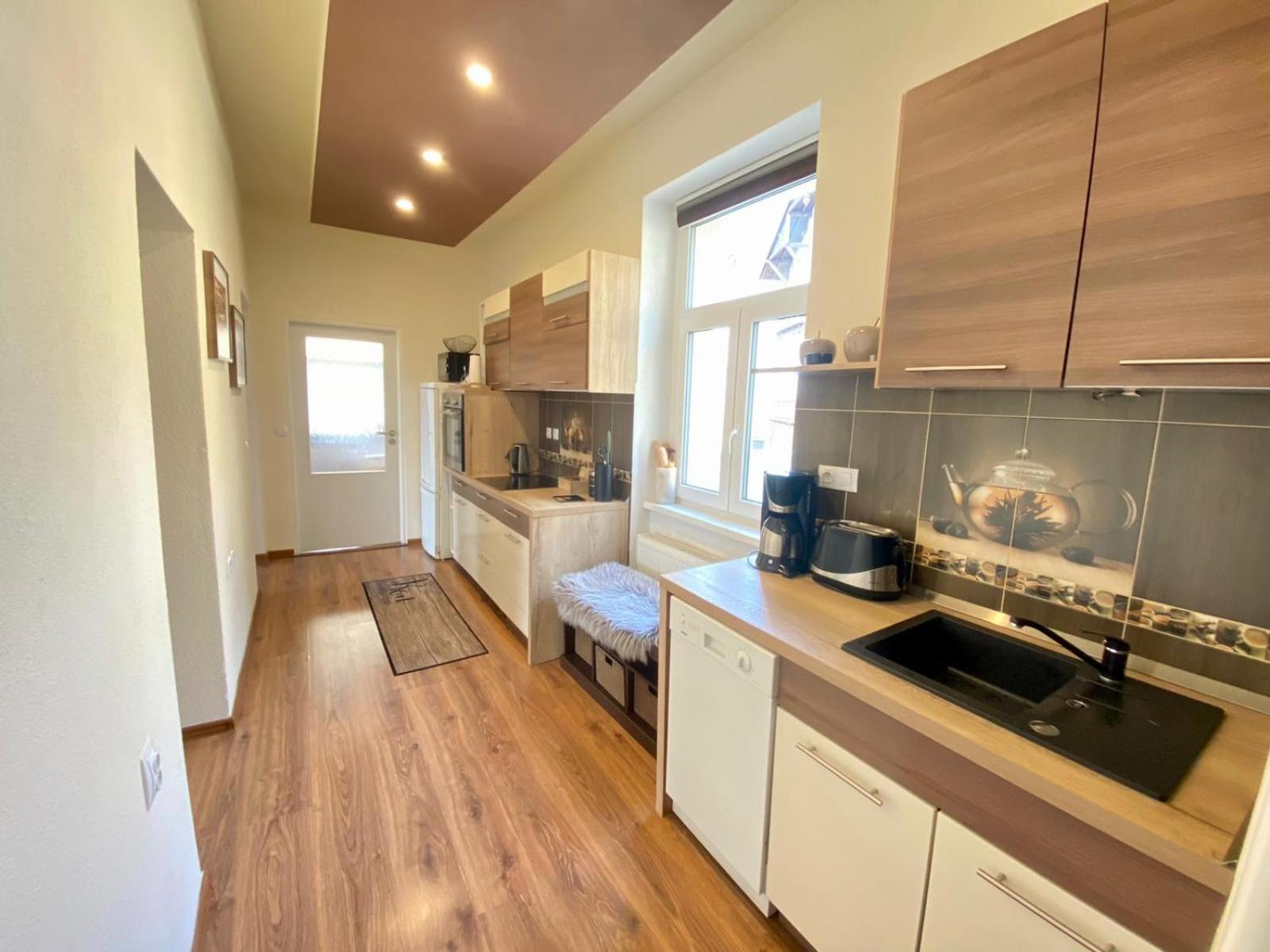 City Center Apartment Katarina Mariánské Lázně Esterno foto